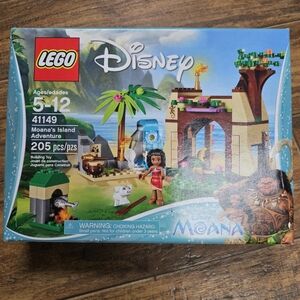 LEGO Disney Moanas Island Adventure 41149 New Sealed Discontinued retired 205 pc